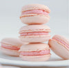RASPBERRY ROSE MACAROONS