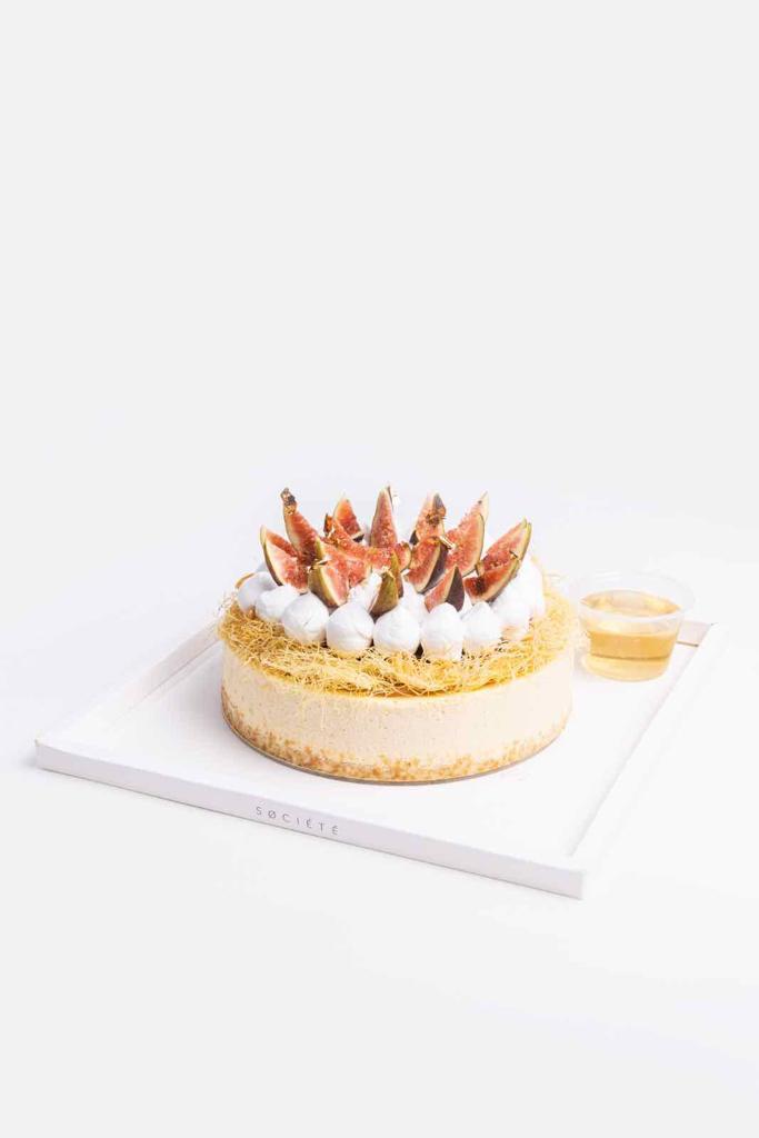 FIG KUNAFA CHEESECAKE